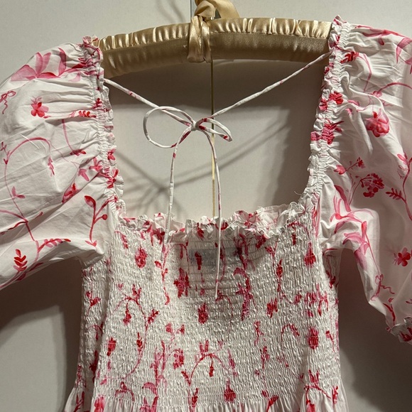 Hill House Nesli Nap Dress, Rose Botanical - Picture 6 of 6